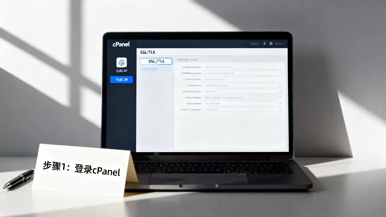 如何用cPanel生成CSR文件？cPanel生成SSL证书CSR详细教程