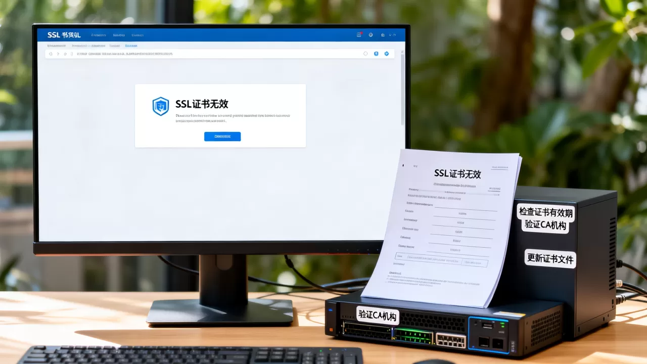 服务器证书无效怎么办？如何修复网站SSL证书报错