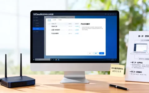 UCloud域名DNS怎么配置？域名反向解析详细步骤
