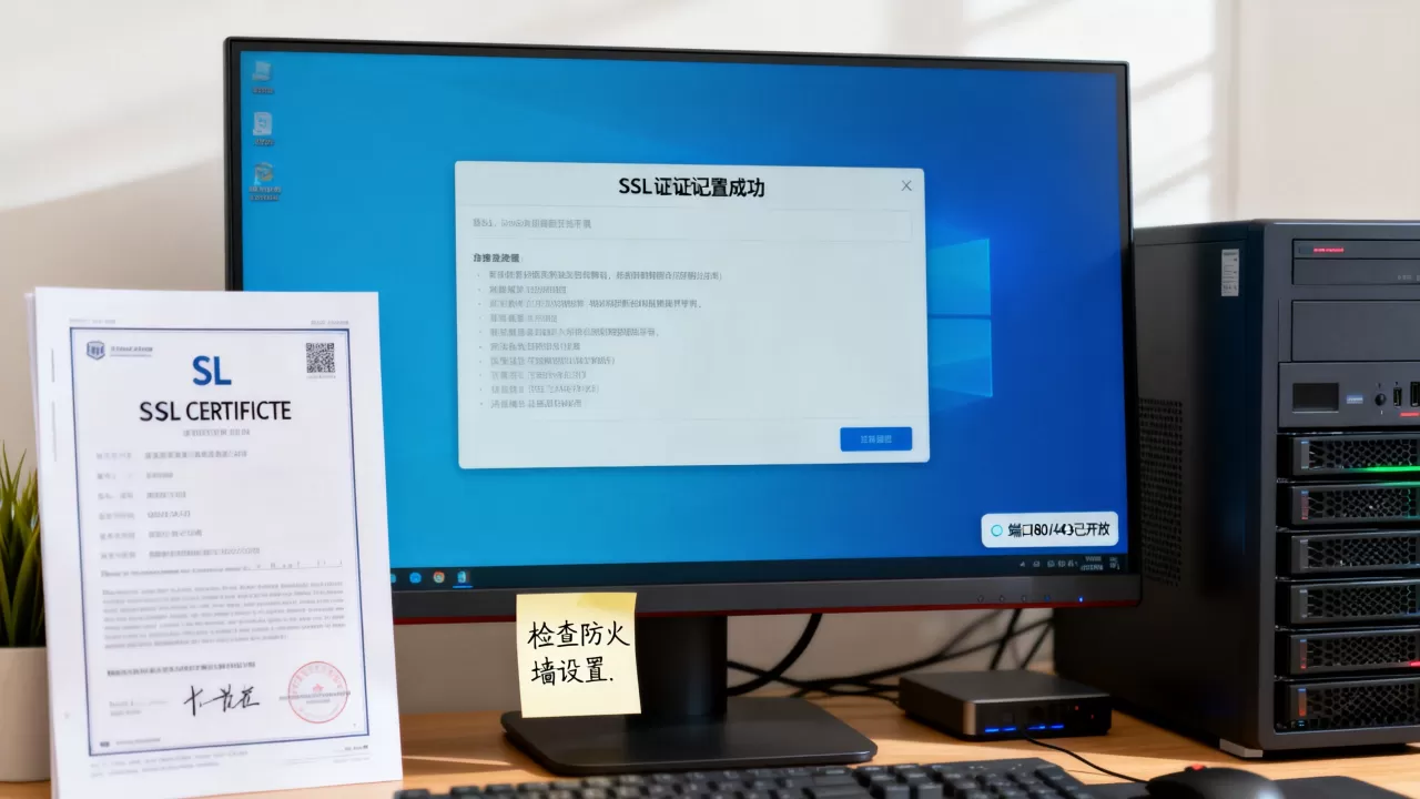 SSL证书配置成功为何无法访问？ssl证书配置教程