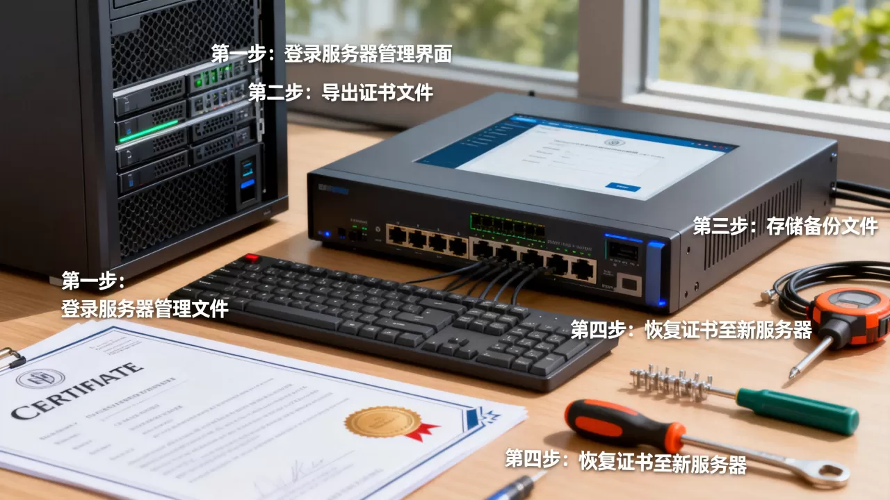 如何备份恢复GlobalSign服务器证书？证书备份恢复教程