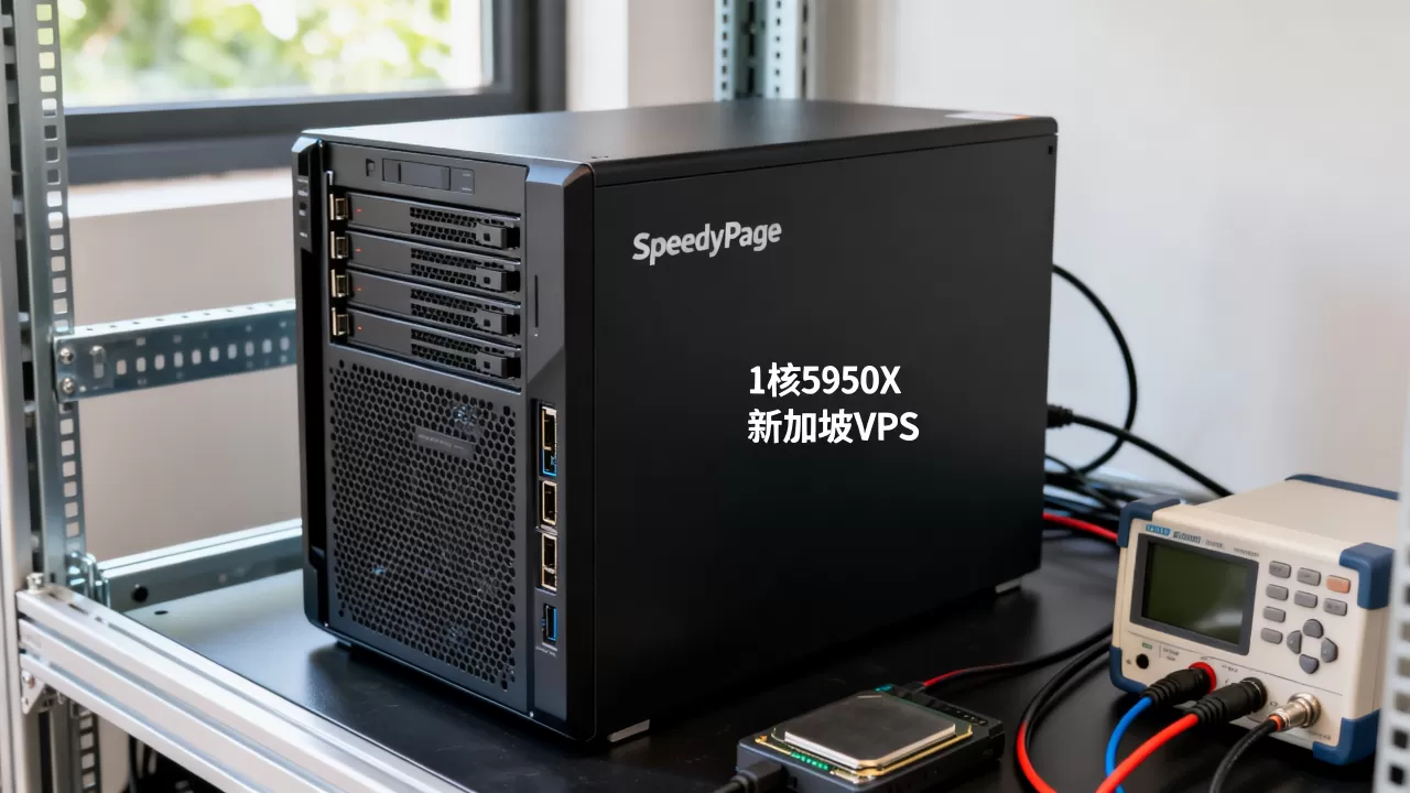 SpeedyPage新加坡VPS性能如何？1核5950X测评