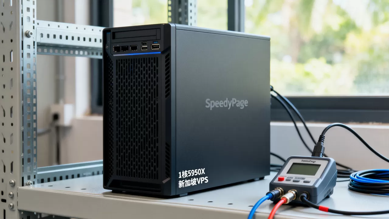 SpeedyPage新加坡VPS性能如何？1核5950X测评