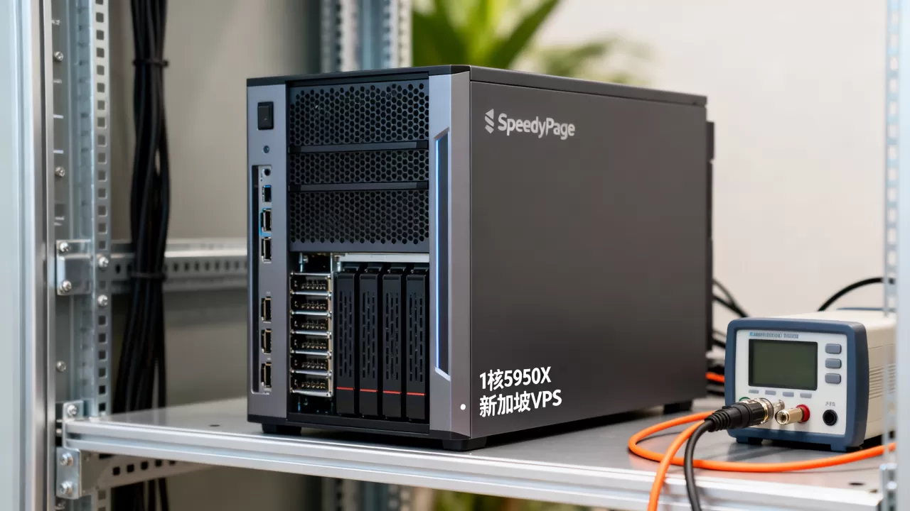 SpeedyPage新加坡VPS性能如何？1核5950X测评