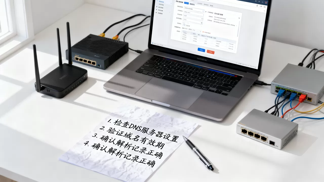域名解析不成功怎么办?域名解析失败排查教程 域名解析不成功怎么办?域名解析失败排查教程