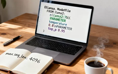 Ollama的Modelfile怎么写？Ollama自定义模型参数配置详解