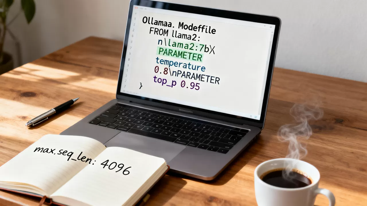 Ollama的Modelfile怎么写？Ollama自定义模型参数配置详解