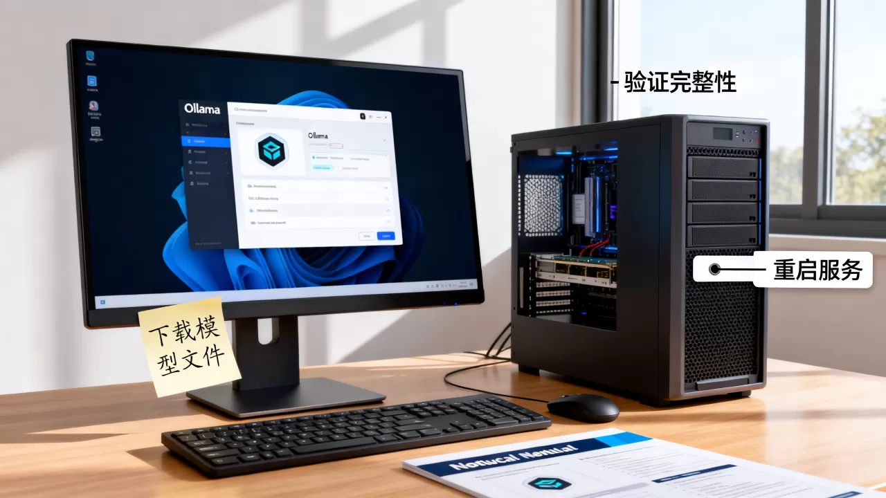 Ollama如何更新大模型？
