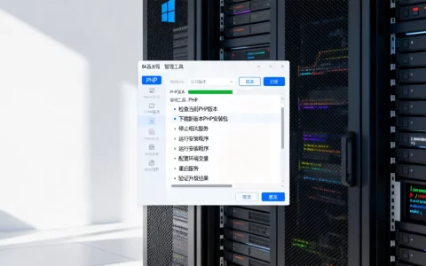 Windows服务器PHP版本怎么升级？升级步骤详解