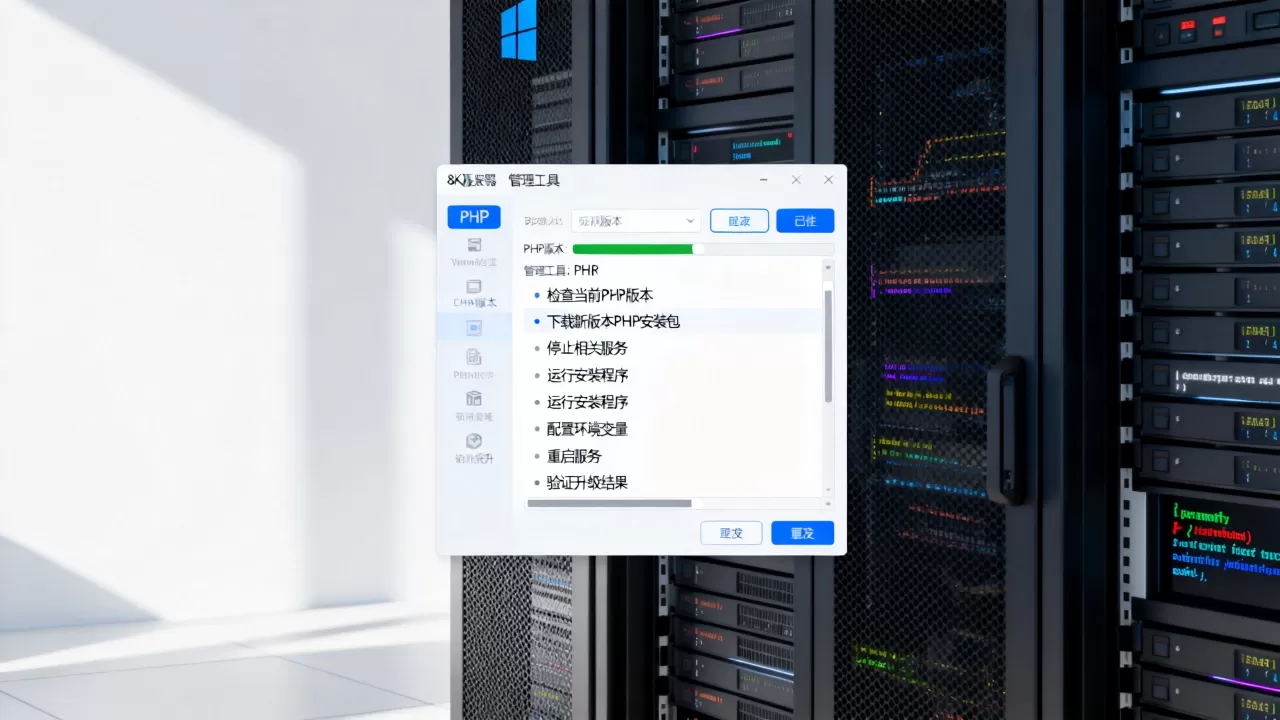 Windows服务器PHP版本怎么升级?升级步骤详解 Windows服务器PHP版本怎么升级?升级步骤详解