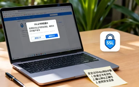 浏览器提示SSL证书有风险怎么办？如何安全访问https网站