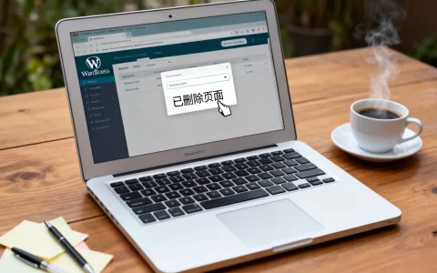 WordPress误删页面怎么找回？WordPress恢复已删除页面方法
