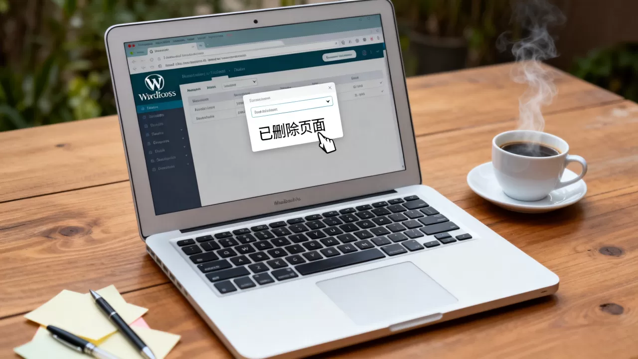 WordPress误删页面怎么找回？WordPress恢复已删除页面方法
