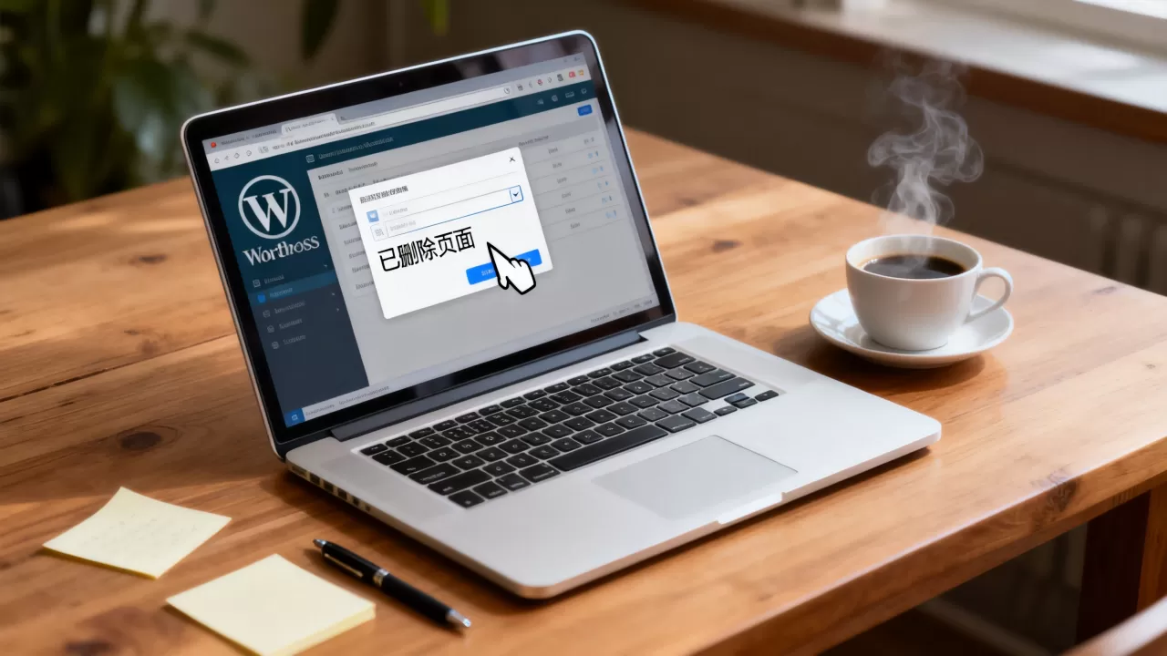 WordPress误删页面怎么找回？WordPress恢复已删除页面方法