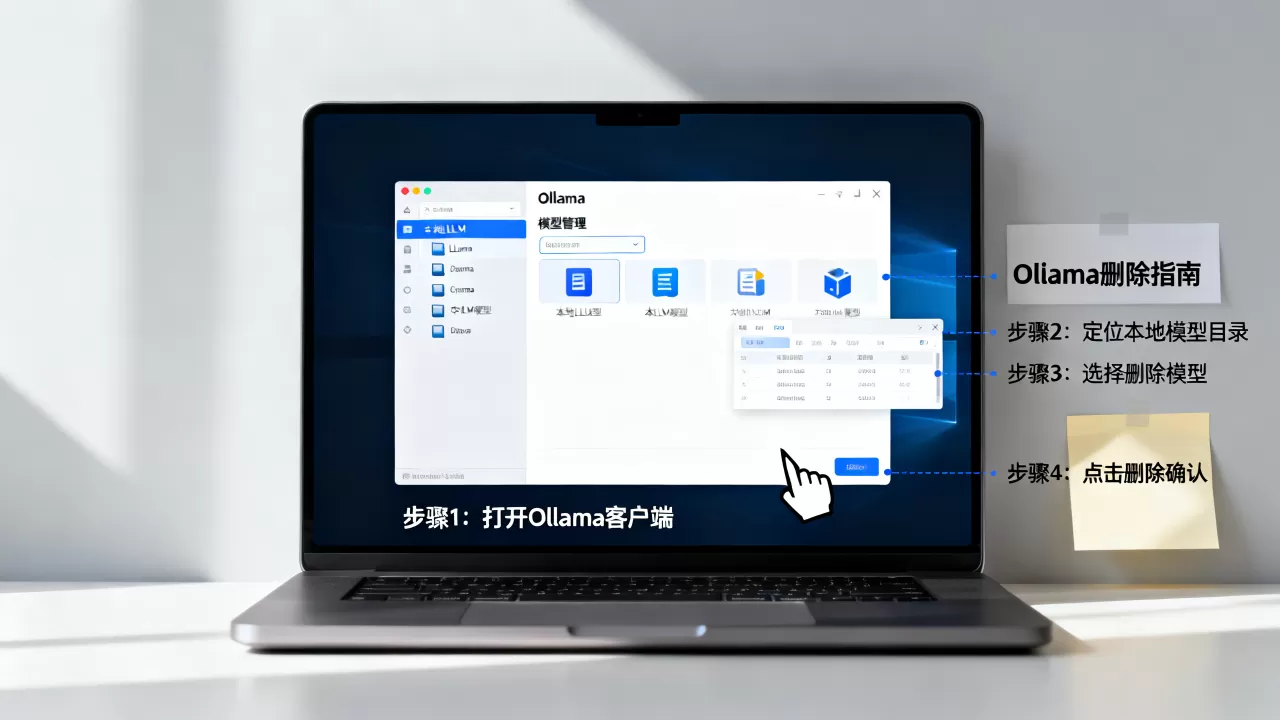 Ollama怎么删除大模型？如何卸载本地LLM模型