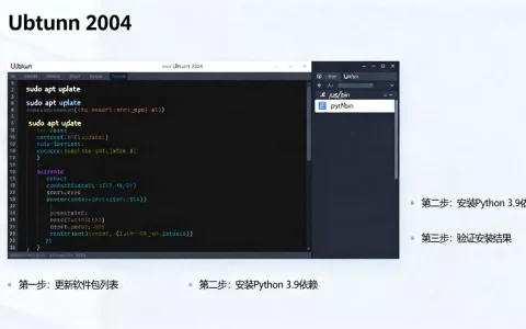 Ubuntu 20.04如何安装Python 3.9？详细步骤教程