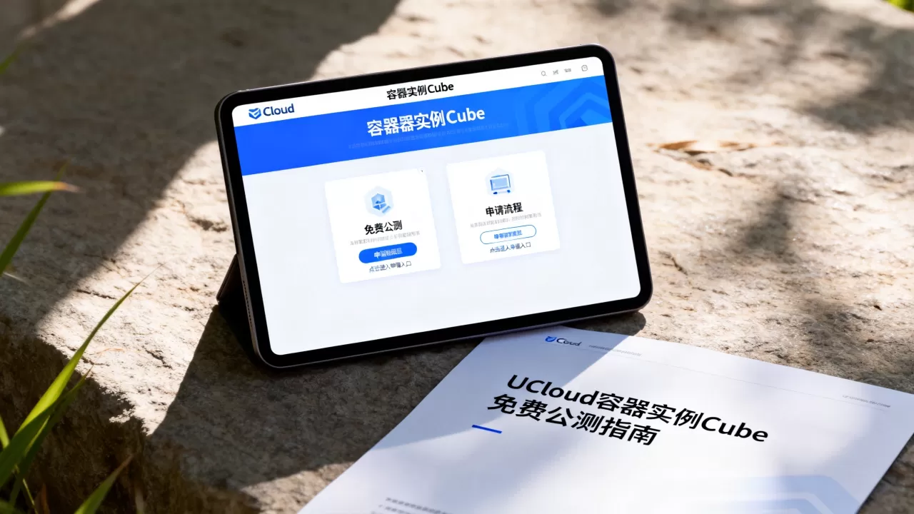 UCloud容器实例Cube免费公测吗?容器实例Cube免费公测怎么申请 UCloud容器实例Cube免费公测吗?容器实例Cube免费公测怎么申请