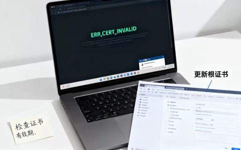 HTTPS访问提示ERR_CERT_INVALID怎么解决？网站证书无效修复方法