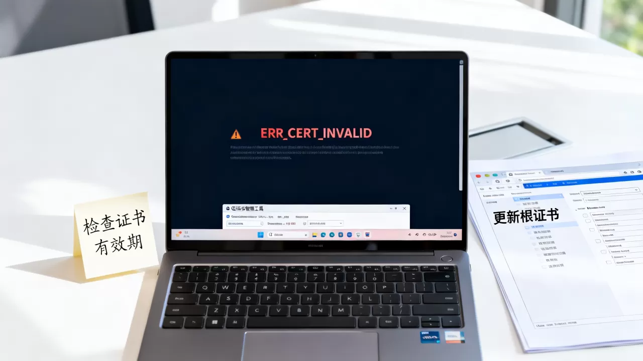HTTPS访问提示ERR_CERT_INVALID怎么解决?网站证书无效修复方法 HTTPS访问提示ERR_CERT_INVALID怎么解决?网站证书无效修复方法