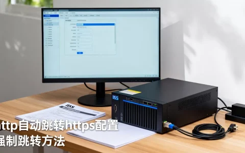 IIS服务器http怎么自动跳转https，IIS配置https强制跳转方法