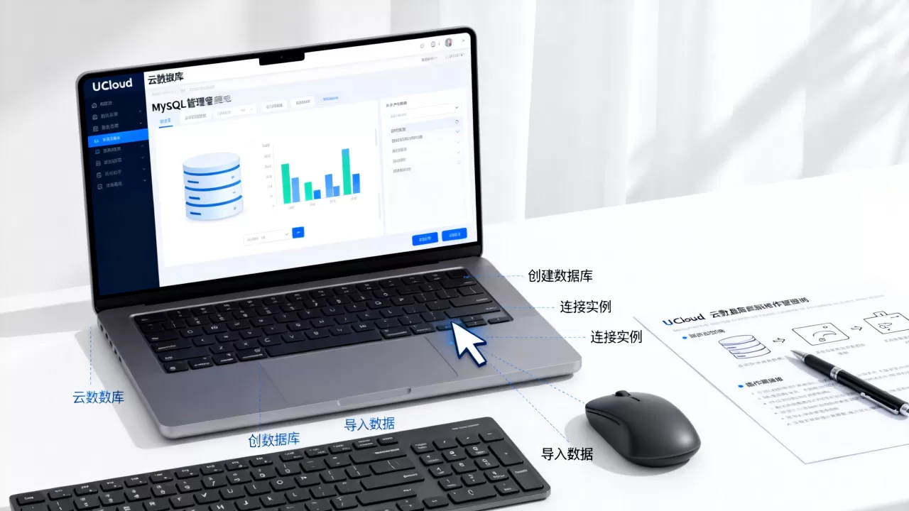 UCloud云数据库MySQL如何快速上手?新手入门操作教程 UCloud云数据库MySQL如何快速上手?新手入门操作教程