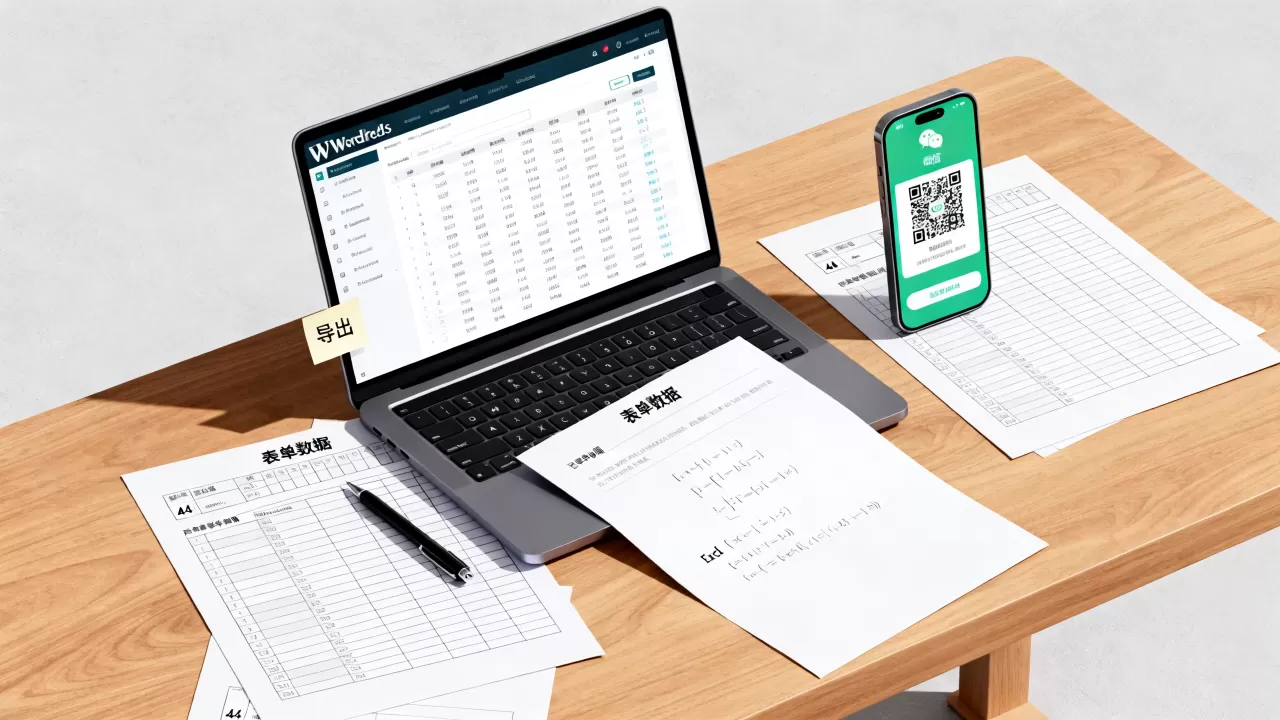 WordPress表单怎么导出Excel?WordPress表单导出到Excel详细教程 WordPress表单怎么导出Excel?WordPress表单导出到Excel详细教程