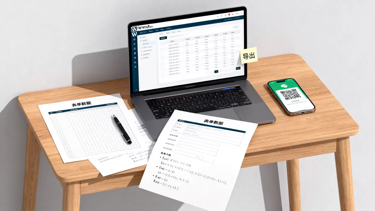 WordPress表单怎么导出Excel?WordPress表单导出到Excel详细教程 WordPress表单怎么导出Excel?WordPress表单导出到Excel详细教程