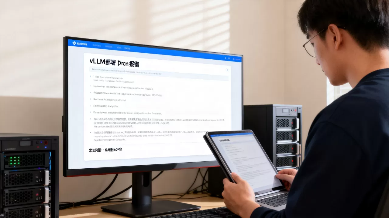 vLLM部署报错怎么解决?vLLM部署常见问题解决方法 vLLM部署报错怎么解决?vLLM部署常见问题解决方法