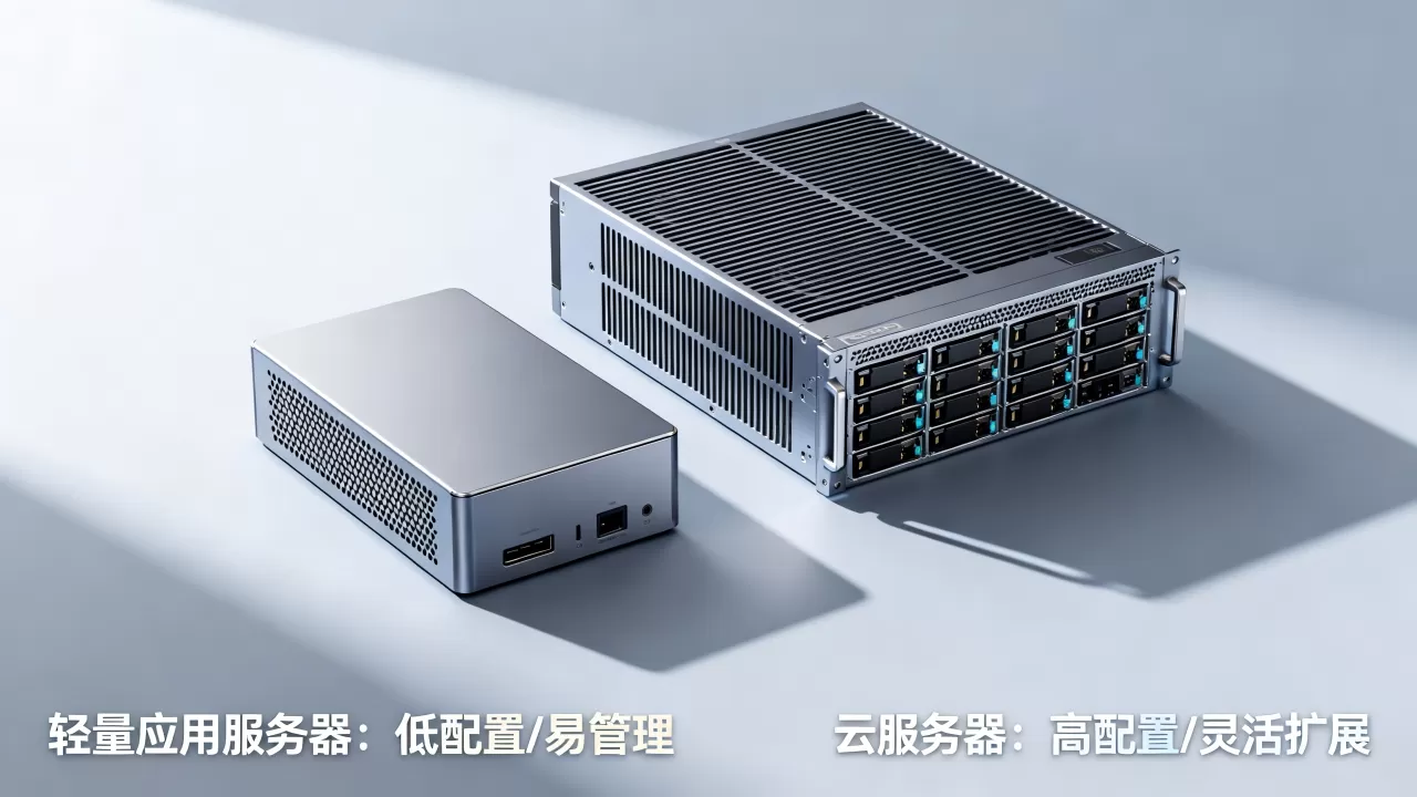 轻量应用服务器和云服务器到底有什么区别？云服务器和轻量应用服务器区别