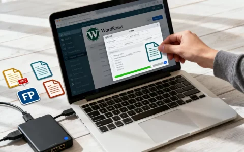 WordPress建站FTP怎么用？WordPress建站FTP上传文件教程