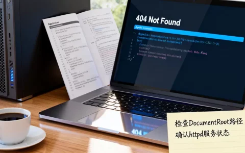 Apache配置出错找不到页面如何解决