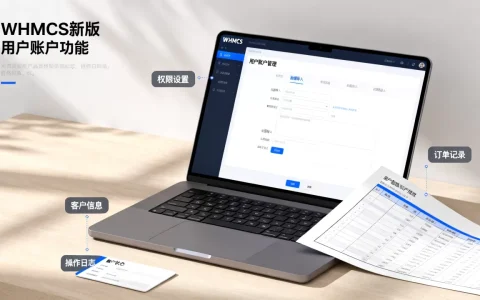 WHMCS新版用户账户功能怎么用？如何高效管理用户数据