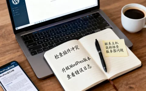 WordPress网站白屏怎么解决？WordPress白屏原因及修复方法