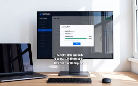 宝塔面板如何升级phpmyadmin到4.9版本，phpmyadmin升级失败怎么解决