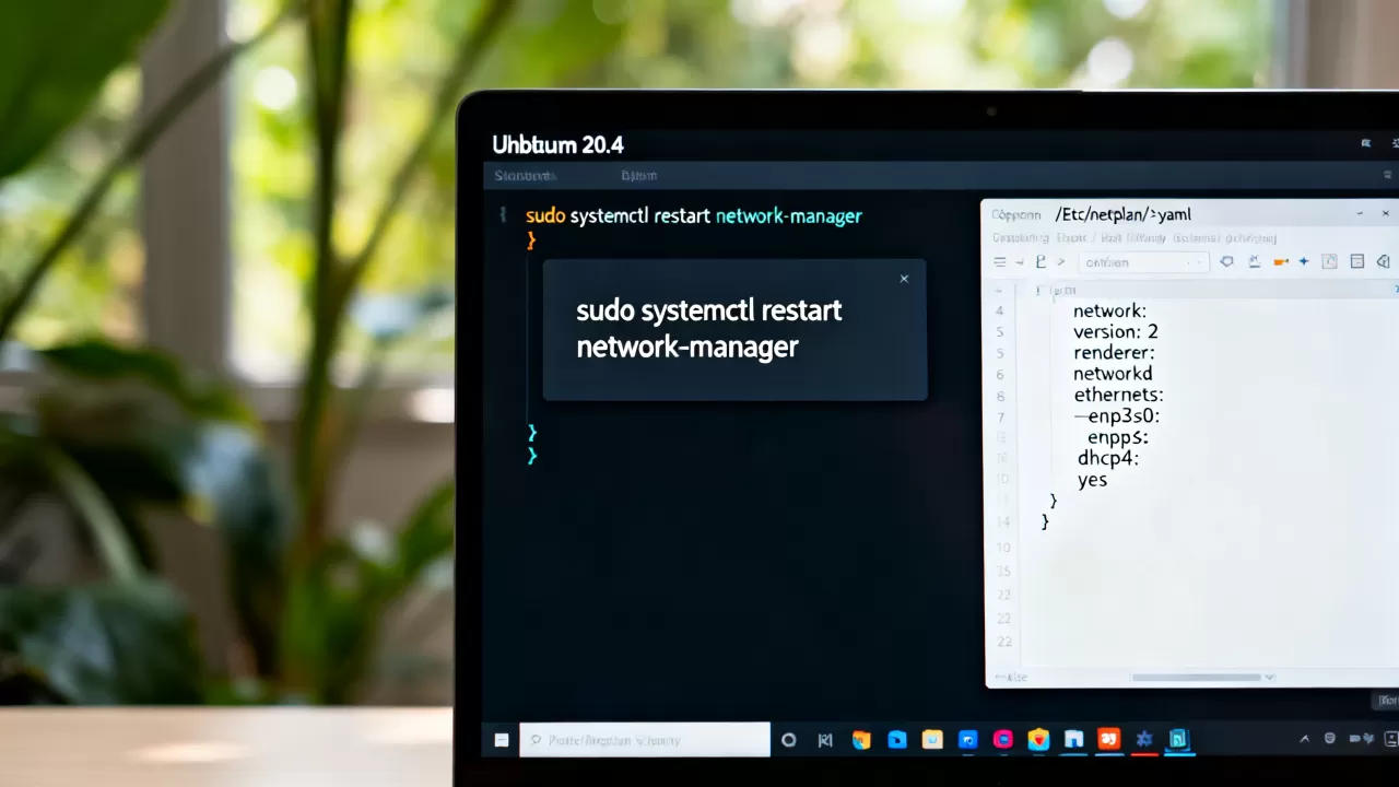 Ubuntu 20.04重启网络服务失败怎么办?如何永久生效 Ubuntu 20.04重启网络服务失败怎么办?如何永久生效