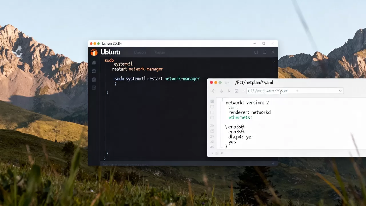 Ubuntu 20.04重启网络服务失败怎么办?如何永久生效 Ubuntu 20.04重启网络服务失败怎么办?如何永久生效