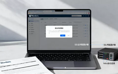 WordPress网站出现混合内容错误怎么修复？网站https证书配置方法