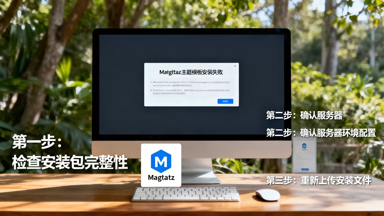 Magento主题模板安装失败怎么办?详细图文安装教程 Magento主题模板安装失败怎么办?详细图文安装教程
