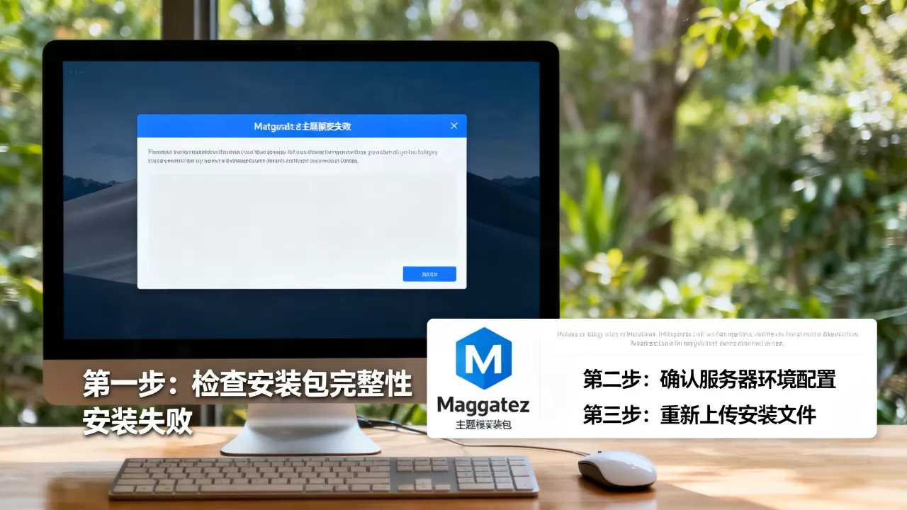 Magento主题模板安装失败怎么办?详细图文安装教程 Magento主题模板安装失败怎么办?详细图文安装教程