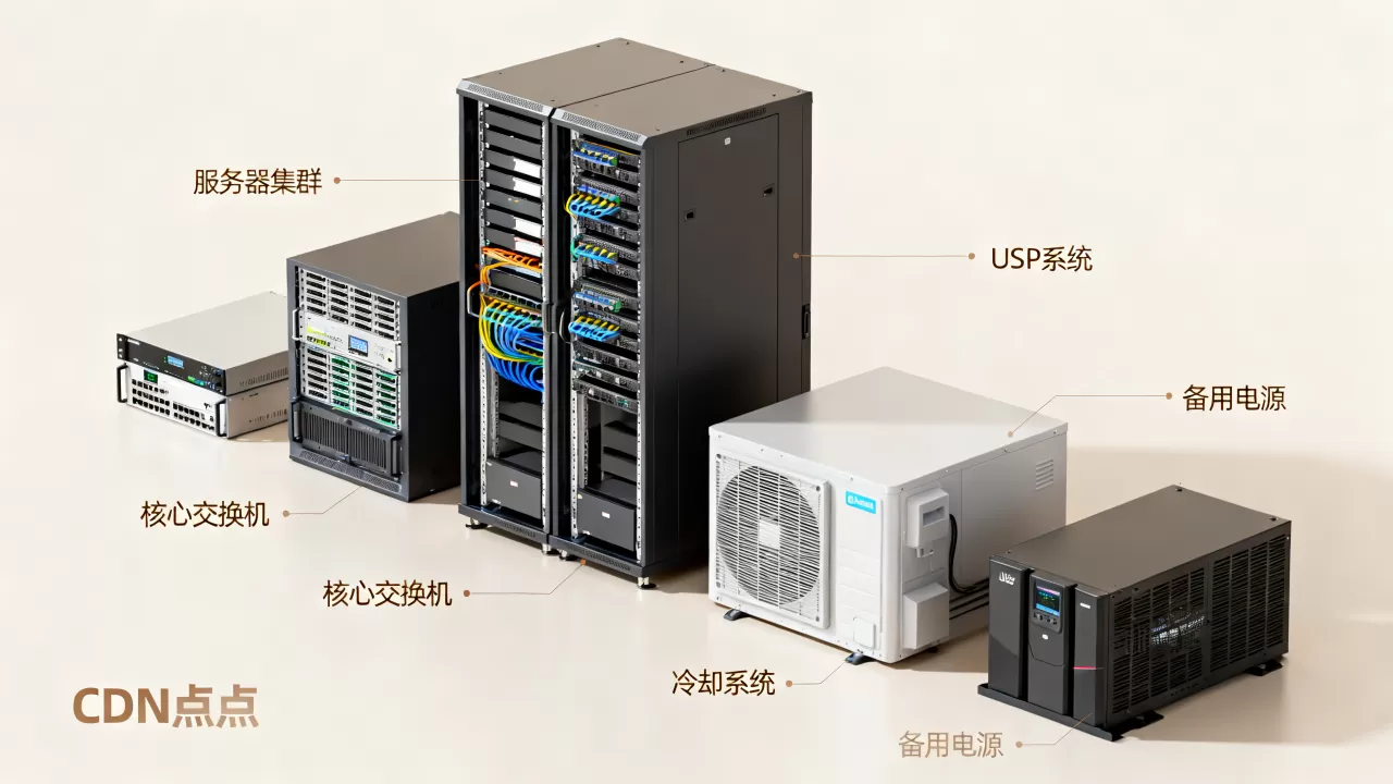 每个CDN节点由什么组成?CDN节点结构详解 每个CDN节点由什么组成?CDN节点结构详解