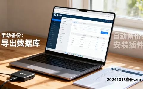WordPress网站怎么备份？手动备份和自动备份方法