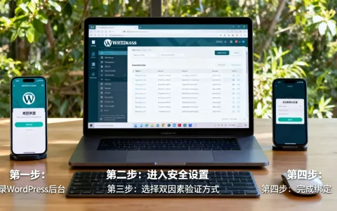 WordPress网站怎么添加双因素身份验证？具体步骤教程