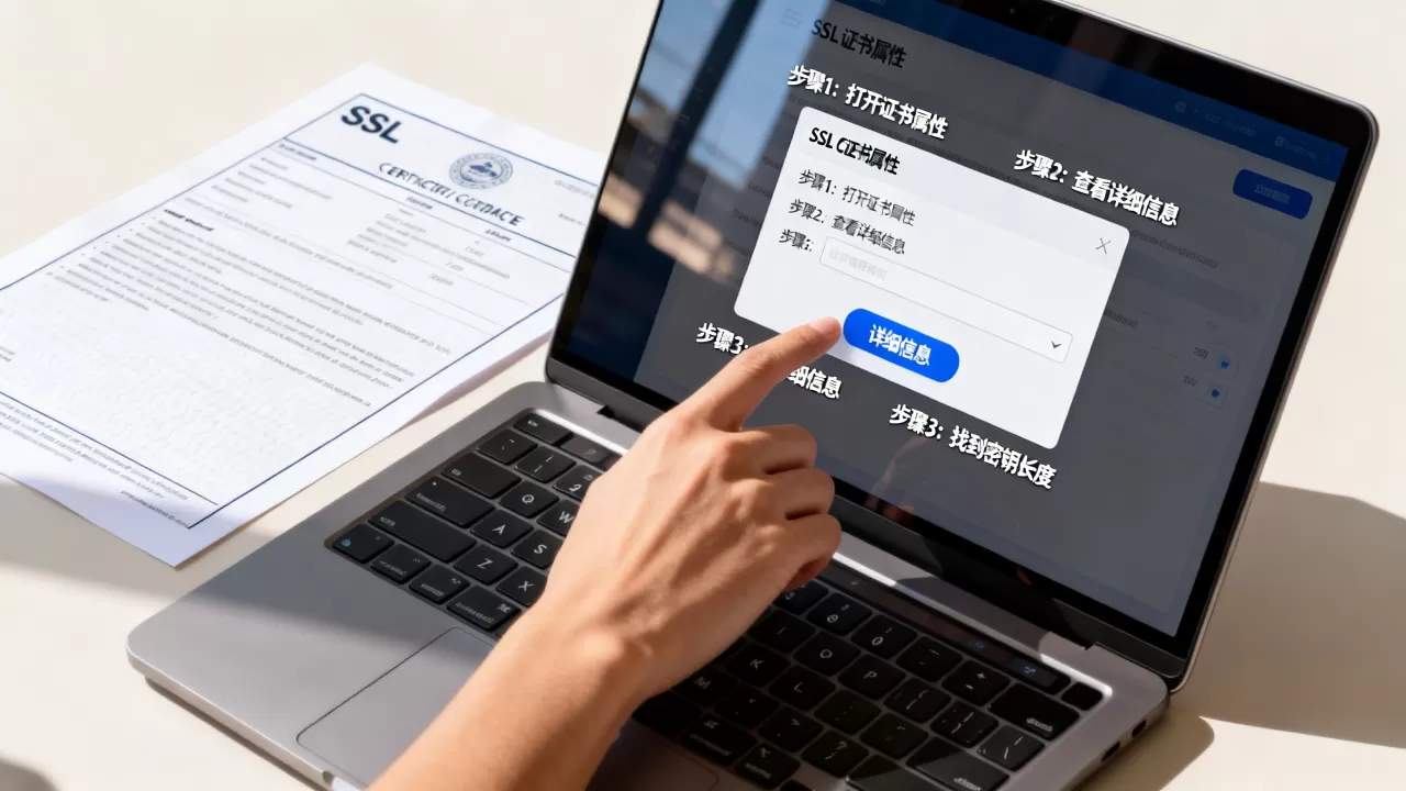 SSL证书密钥长度如何查看?ssl证书密钥长度怎么看 SSL证书密钥长度如何查看?ssl证书密钥长度怎么看
