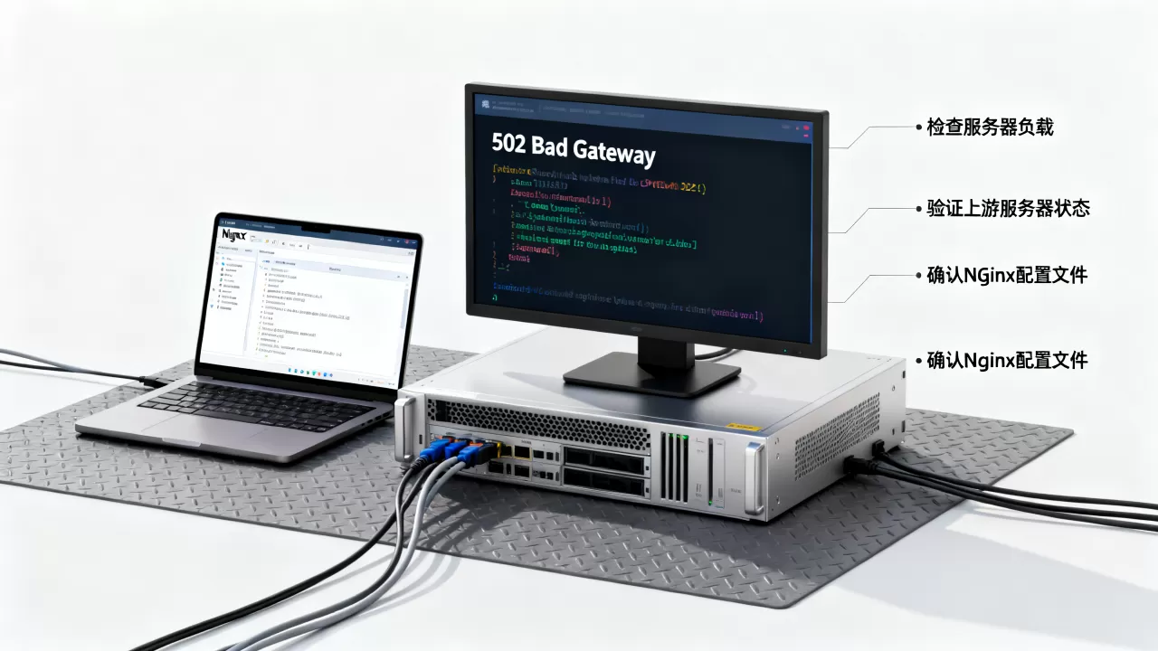 Nginx 502 bad gateway报错怎么解决?502错误原因及修复方法 Nginx 502 bad gateway报错怎么解决?502错误原因及修复方法