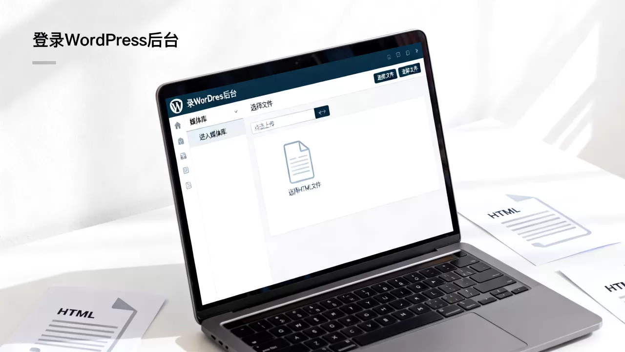 HTML文件怎么上传到WordPress网站?WordPress上传HTML文件教程 HTML文件怎么上传到WordPress网站?WordPress上传HTML文件教程