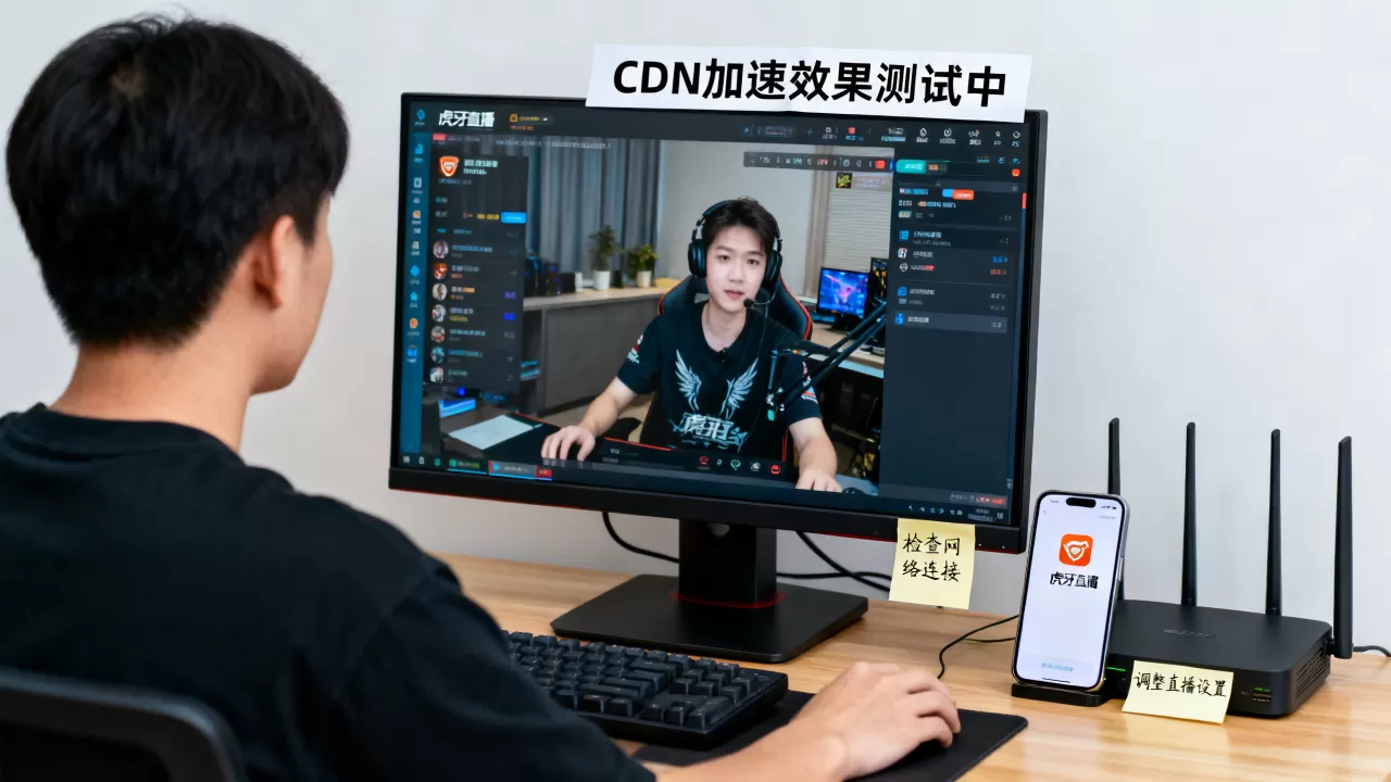 虎牙直播cdn加速效果好吗？虎牙直播卡顿怎么解决