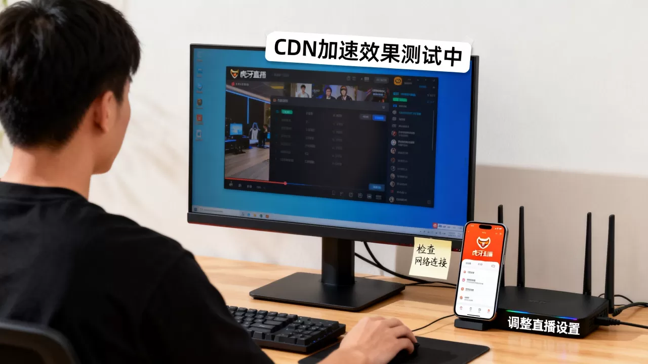 虎牙直播cdn加速效果好吗？虎牙直播卡顿怎么解决