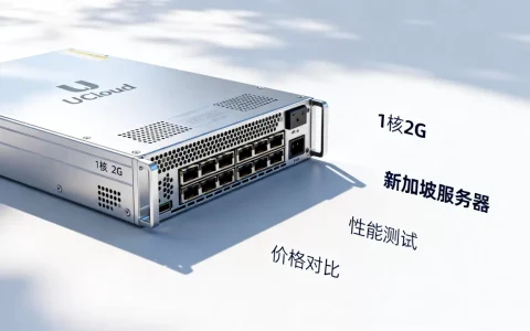 UCloud新加坡服务器1核2G性能如何？新加坡云服务器价格