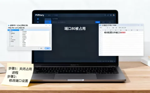 PHPstudy端口80被占用怎么解决？phpstudy端口被占用解决方法