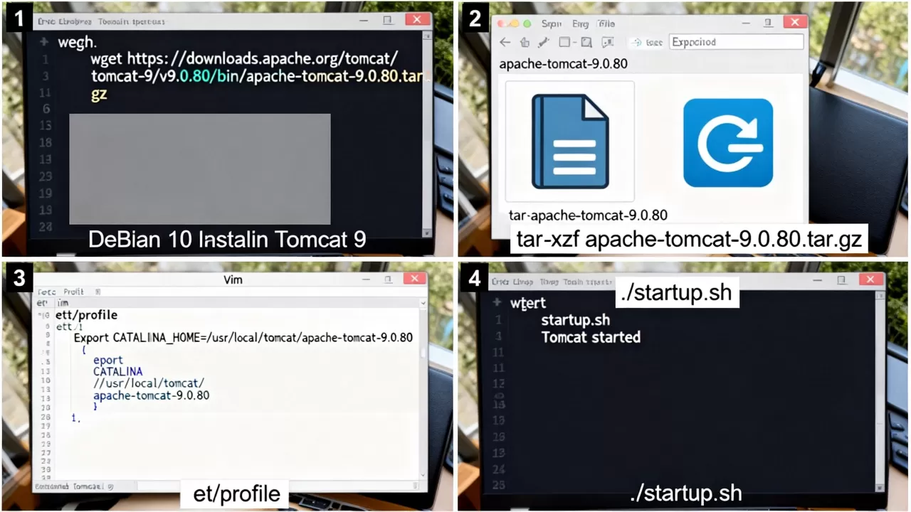 Debian 10 Linux如何安装Tomcat 9?Tomcat 9安装教程 Debian 10 Linux如何安装Tomcat 9?Tomcat 9安装教程
